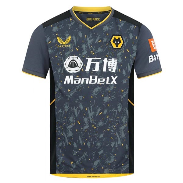 Camiseta Wolves Replica Segunda Ropa 2021/22